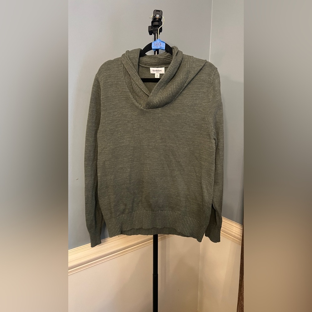 Goodfellow & Co Olive Cowl Neck Sweater